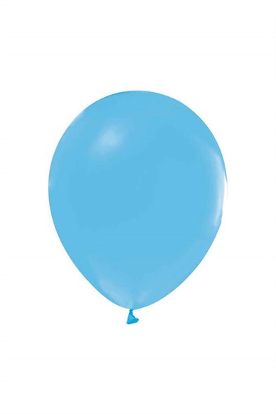 Baskılı ve Düz Balon Düz Renk Balon Mavi