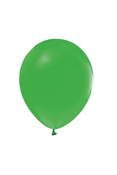 Baskılı ve Düz Balon Düz Renk Balon Yeşil