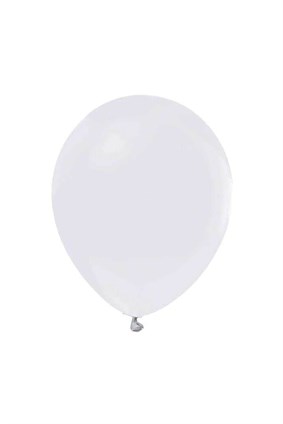 Baskılı Balon Düz Renk Balon Beyaz