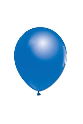 Baskılı ve Düz Balon Düz Renk Balon Lacivert