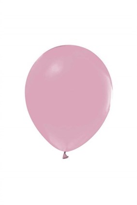 Baskılı ve Düz Balon Düz Renk Balon Pembe