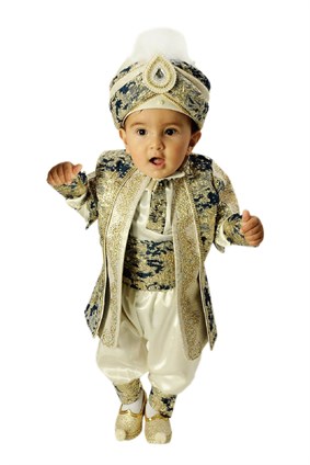 Oğuz Bebek Nakışlı Şehzade Sünnet Kıyafeti